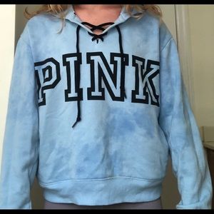 Blue Pink Victoria Secret Sweatshirt